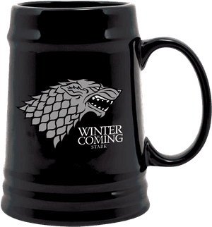 Game of Thrones Stark-sigil krus — Game of Thrones sesong 8 Bakgrunner