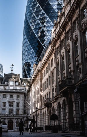Gater under The Gherkin — Xiaomi Pad Mini Bakgrunner