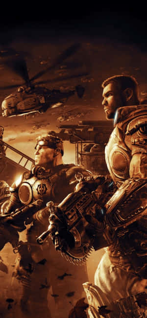 iPhone X Gears of War 5 Bakgrunn — Realme Narzo 90X Bakgrunner
