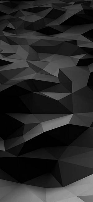 Svart Apple iPhone Bilde Med Geometrisk Design — Galaxy S24 FE Bakgrunner