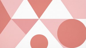 Abstrakte pastellrosa geometriske former — Pastellrosa Bakgrunner