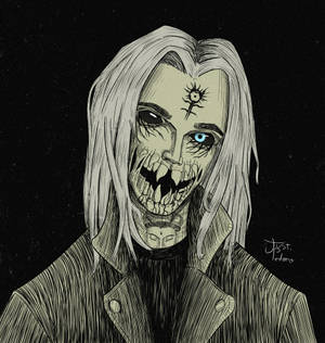 Ghostemane Monster Style — Pixel 10 Pro Fold Bakgrunner