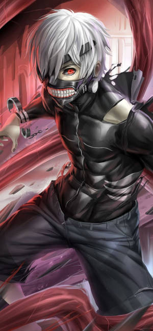 Ghoul Ken Kaneki Tokyo Ghoul Iphone — Galaxy S26 Bakgrunner