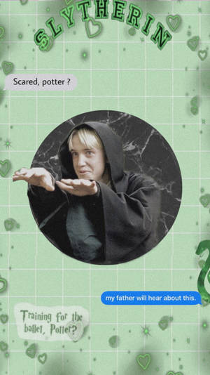 Gingham-estetikk Draco Malfoy — Harry potter estetisk Bakgrunner