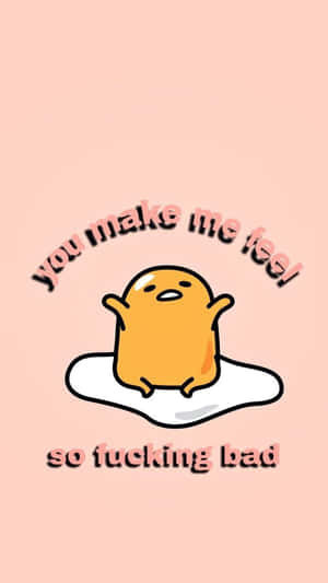 Gudetama-telefon — Sanrio GIF Bakgrunner