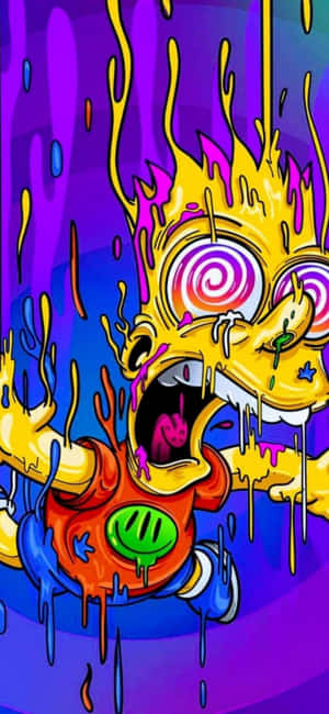 Simpsons-bakgrunn — Huawei Mate XT 2 Ultimate Bakgrunner