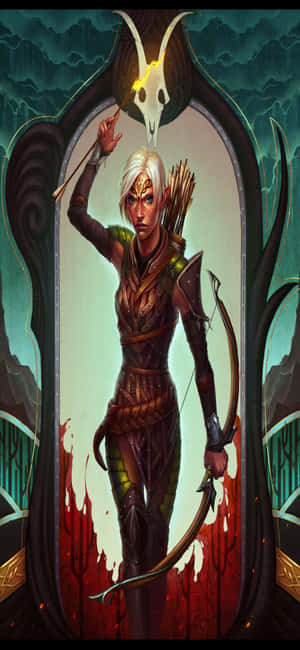 Iphone Xs Dragon Age Inquisition Bakgrunn — iPhone 13 Mini Bakgrunner