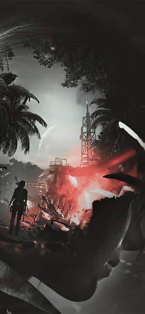 Pixel 3 Shadow Of The Tomb Raider Bakgrunn — Samsung S21 Ultra Bakgrunner