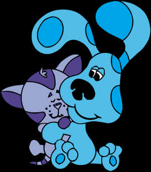 blue's clues-bakgrunn — Galaxy Z Flip 8 Bakgrunner