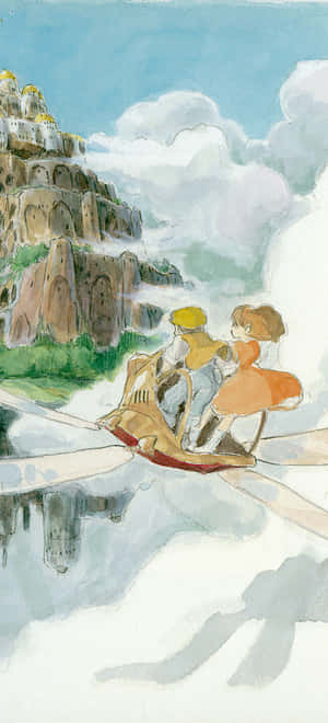 Studio Ghibli Telefon — Nokia G310 Bakgrunner
