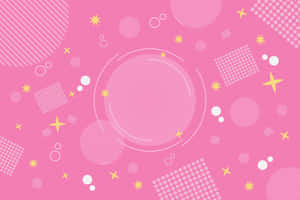 Gjør omgivelsene dine ekstra kawaii med denne rosa bakgrunnen. — MacBook Air Bakgrunner