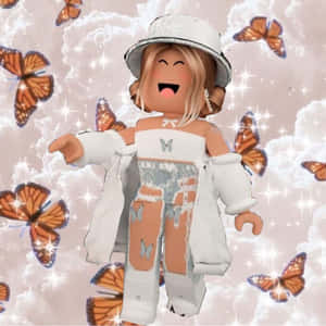 Gjør spillopplevelsen din fargerik med Aesthetic Roblox — Estetisk Roblox Bakgrunner