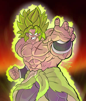 Gogeta i Ultimate Super Saiyan Blue-form — Galaxy Z Fold 6 Bakgrunner
