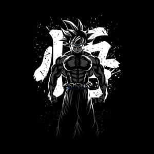 Goku Black som frigjør sin mørke kraft i en episk kamp — iPad Pro 13 Bakgrunner