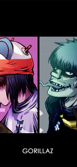 Gorillaz iPhone [bakgrunnsbilde] — Oppo K13 Turbo Pro Bakgrunner