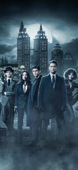 Gotham tv-serie rollebesetning bakgrunnsbilde