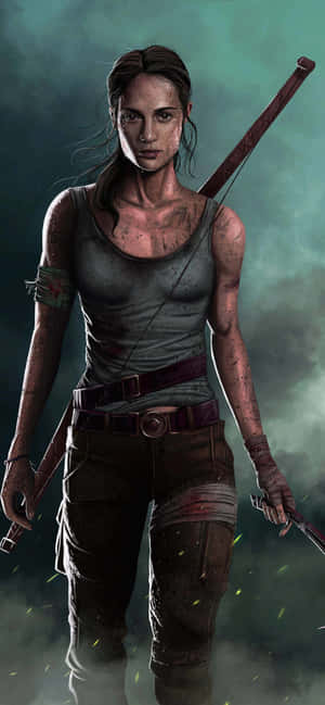Iphone Xs Max Rise Of The Tomb Raider Bakgrunn — iPhone 14 Pro Max Bakgrunner