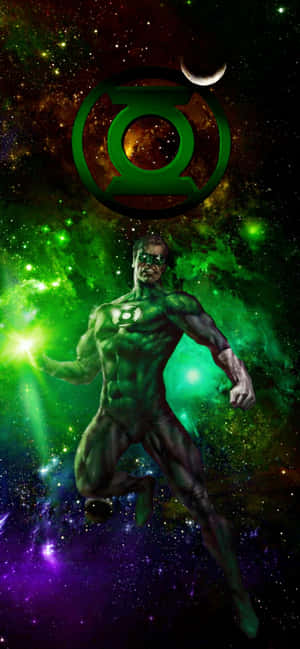 Green Lantern The Animated Series Galaxy Plakat — Galaxy A08 Bakgrunner