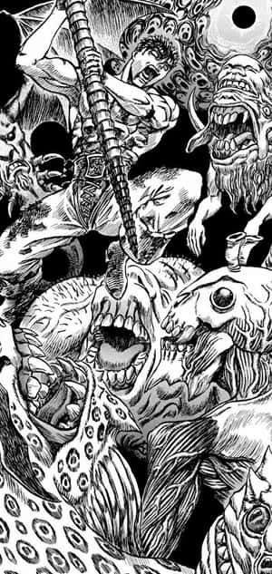 Berserk Manga — Xiaomi 17 Max Bakgrunner