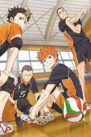 Haikyuu 4K Oppvarming — Xiaomi Pad 9 Pro Bakgrunner