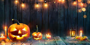 Halloween-gresskar bakgrunn