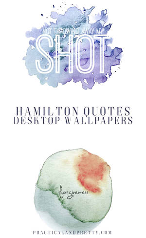 Hamilton My Shot and Forgiveness sanger estetisk bakgrunnsbilde — Galaxy Tab Bakgrunner