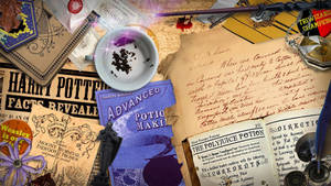 Harry Potter Estetisk Trylledrikkbok — Harry potter estetisk Bakgrunner