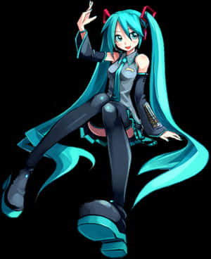 Hatsune Miku Png , Png Nedlasting - Hatsune Miku, Gjennomsiktig Png