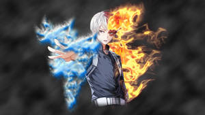 Helt 39 Søt Todoroki Shoto bakgrunnsbilde — Søt anime profilbilde Bakgrunner