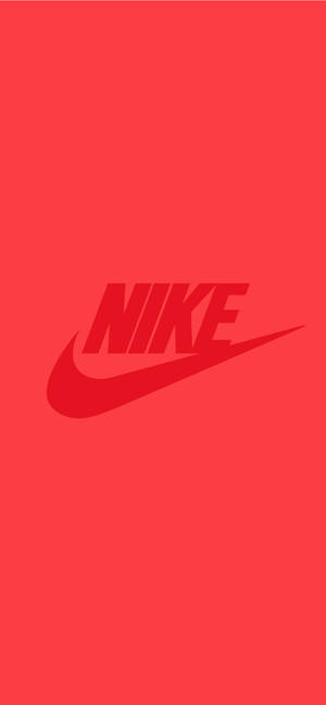 Helt Rød Nike iPhone — Samsung Galaxy S20 Bakgrunner