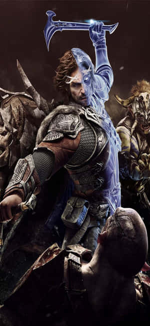 Iphone X Shadow Of Mordor Bakgrunn — iPhone 17 Bakgrunner