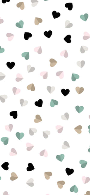 Hjertevarm Valentinsdag-bakgrunn — 1170x2532 Bakgrunner