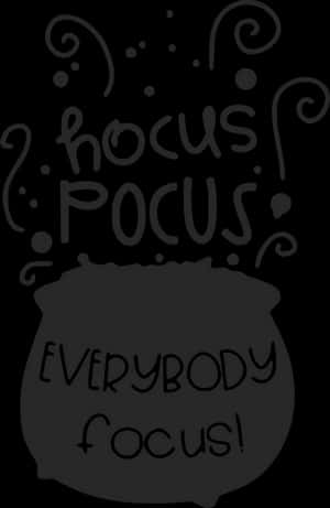 Hocus Pocus Everybody Focus Svg, HD Png Nedlasting — Halloween-GIF Bakgrunner