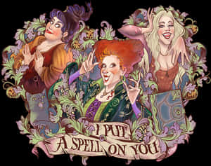 Gjennomsiktig Hocus Pocus Clipart - Hocus Pocus Png Gratis, Png Nedlasting — Halloween-GIF Bakgrunner