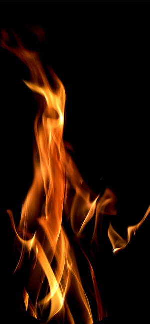 Rød flamme — Samsung Galaxy S20 Bakgrunner
