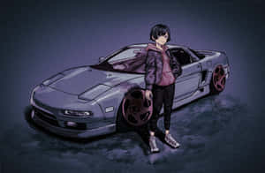 Animebil-bakgrunn — Animebil Bakgrunner