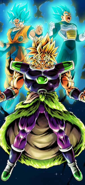 Broly Iphone — iPhone 15 Bakgrunner