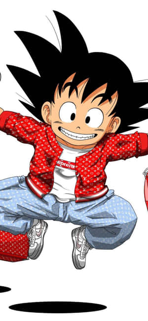 Goku Supreme — Galaxy A18 Bakgrunner