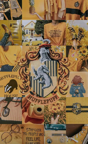 Hufflepuff-husstolthet - Galtvort skole for hekseri og trolldom — Lenovo Tab One Bakgrunner