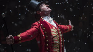 Hugh Jackman som P.T. Barnum bakgrunnsbilde. — iMac Bakgrunner