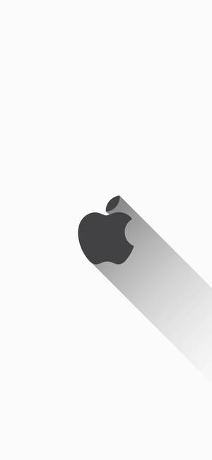Hvit iPhone Apple-logo — Galaxy S24 Bakgrunner