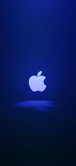 Hvitt lys Apple-logo iPhone — Galaxy S26 Ultra Bakgrunner