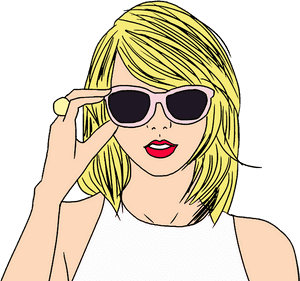 Gjennomsiktig rettssaksklipp - Taylor Swift klipp gjennomsiktig, HD PNG-nedlasting