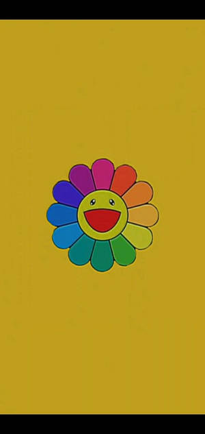 Indie Kid-estetikk smilende blomst — Indie kid-estetikk Bakgrunner