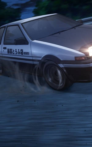 Initial D Drift Move bakgrunnsbilde — Galaxy Tab S10 Ultra Bakgrunner