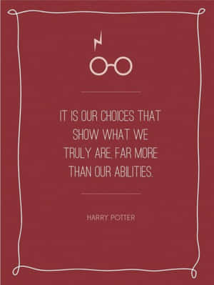 Inspirerende Harry Potter-sitater bakgrunn — Kindle Bakgrunner