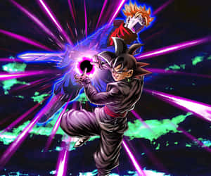 Intens Goku Black i aksjon — Goku Black Bakgrunner