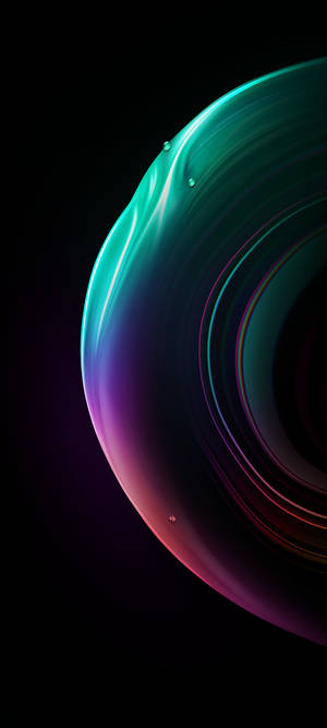 Ios 15 neonsfære bakgrunn — Honor Play 80 Pro Bakgrunner
