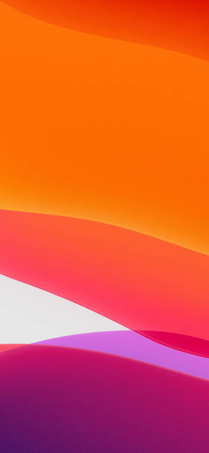 Iphone 13 IOS rosa oransje abstrakt bakgrunn — iPhone 15 Bakgrunner