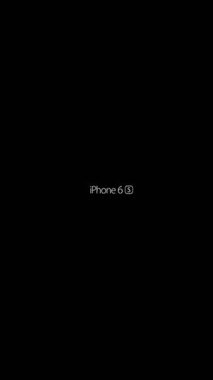 Svart Basic iPhone 6s — iPhone 6 Bakgrunner